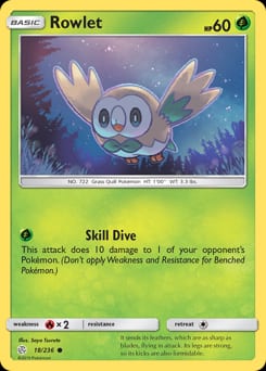 2019 Cosmic Eclipse Rowlet #18