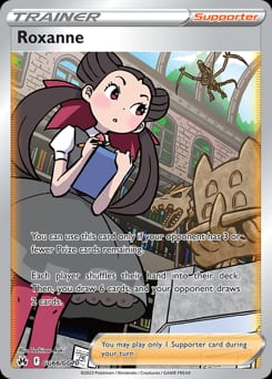 Crown Zenith Galarian Gallery Roxanne #GG66 card