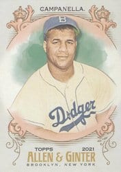 2021 Topps Allen & Ginter Base Set Roy Campanella #42 card