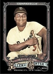 2025 Topps Allen & Ginter X Base Set Roy Campanella #22 card