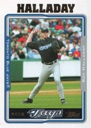 2005 Topps Base Set Roy Halladay #19 card