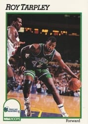 1991-92 Hoops Base Set Roy Tarpley #49 card