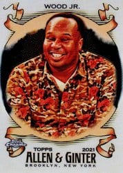 2021 Topps Allen & Ginter Chrome Base Set Roy Wood Jr. #203 card