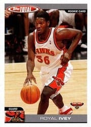 2004-05 Topps Total Base Set Royal Ivey #340 card