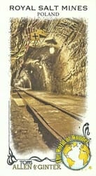 2023 Topps Allen & Ginter Mini World of Wonder Royal Salt Mines, Poland #WOW-42 card