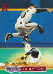 1994 Stadium Club Base Set Royce Clayton #39 card