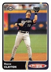 2003 Topps Total Base Set Royce Clayton #89 card