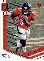 2018 Donruss Elite Base Set Royce Freeman #172 card