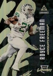 2018 Panini Luminance Luminary Royce Freeman #17 card