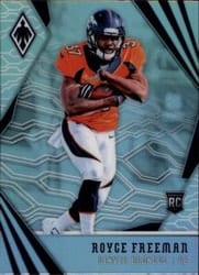2018 Panini Phoenix Base Set Royce Freeman #124 card