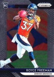 2018 Panini Prizm Base Set Royce Freeman #224 card