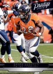 2019 Panini Prestige Base Set Royce Freeman #121 card