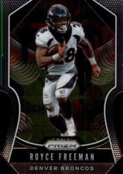 2019 Panini Prizm Base Set Royce Freeman #204 card