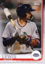 2019 Topps Pro Debut Base Set Royce Lewis #74b card