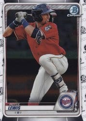 2020 Bowman Chrome Prospects Royce Lewis #BCP-93 card