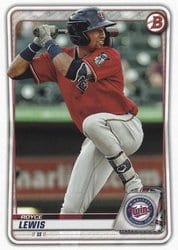 2020 Bowman Prospects Royce Lewis #BP-93 card