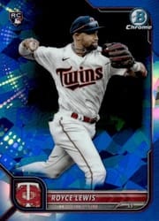 2022 Bowman Chrome Sapphire Edition Base Set Royce Lewis #92 card