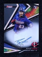 2022 Bowman's Best Best of 2022 Autographs Royce Lewis #B22-RL card