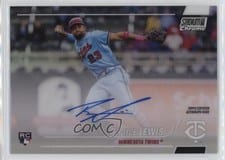 2022 Stadium Club Chrome Autographs Royce Lewis #SCCUA-ROY card