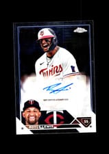 2022 Topps Chrome Update Autograph Royce Lewis #AC-RL card
