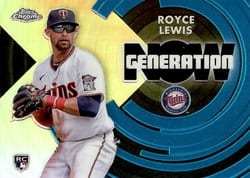 2022 Topps Chrome Update Generation Now Royce Lewis #GNC-12 card