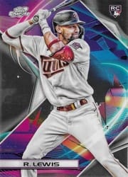 2022 Topps Cosmic Chrome Base Set Royce Lewis #66 card
