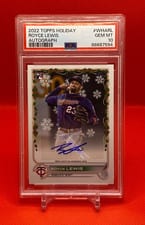 2022 Topps Holiday Autographs Royce Lewis #WHA-RL card