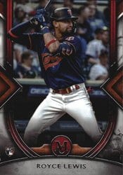 2022 Topps Museum Collection Base Set Royce Lewis #14 card