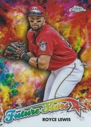2023 Topps Chrome Future Stars Royce Lewis #FS-1 card