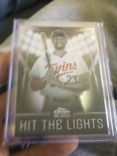 2025 Topps Chrome Black Hit the Lights Royce Lewis #HTL-17 card