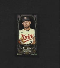 2024 Topps Allen & Ginter Chrome Mini Royce Lewis (Minnesota Twins) #187 card