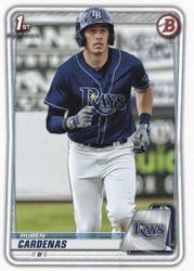 2020 Bowman Prospects Ruben Cardenas #BP-23 card