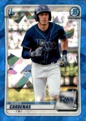 2020 Bowman Sapphire Edition Base Set Ruben Cardenas #BCP-23 card