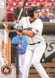 2020 Topps Pro Debut Base Set Ruben Cardenas #PD-198 card