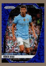 2024 Panini Prizm Premier League Ruben Dias Red Mosaic #3 card