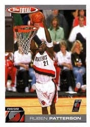 2004-05 Topps Total Base Set Ruben Patterson #100 card
