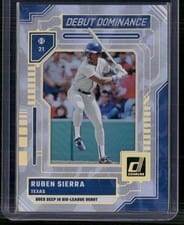 2025 Donruss Debut Dominance Ruben Sierra #9 card