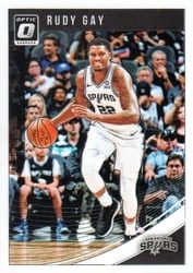 2018-19 Donruss Optic Base Set Rudy Gay #101 card