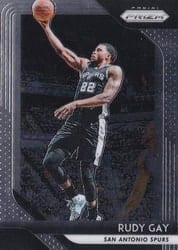 2018-19 Panini Prizm Base Set Rudy Gay #3 card