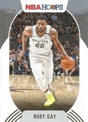 2020-21 Hoops Winter Base Set Rudy Gay #121 card