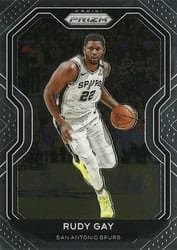 2020-21 Panini Prizm Base Set Rudy Gay #4 card
