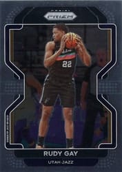 2021-22 Panini Prizm Base Set Rudy Gay #241 card