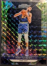 2018 Panini Prizm Mosaic Rudy Gobert #87 card