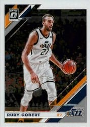 2019-20 Donruss Optic Base Set Rudy Gobert #89 card