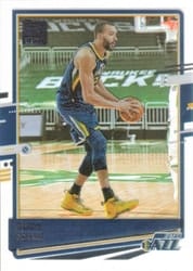 2020-21 Clearly Donruss Base Set Rudy Gobert #44 card