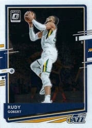 2020-21 Donruss Optic Base Set Rudy Gobert #28 card