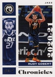 2020-21 Panini Chronicles Base Set Rudy Gobert #26 card