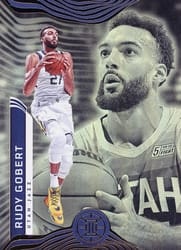 2021-22 Panini Illusions Base Set Rudy Gobert #33 card