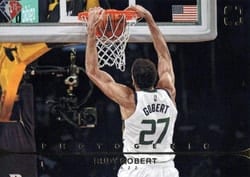 2021-22 Panini Photogenic Base Set Rudy Gobert #47 card