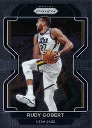 2021-22 Panini Prizm Base Set Rudy Gobert #239 card